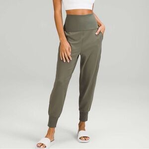 lululemon Align Super-High-Rise Ribbed-Waist Jogger Pant Nulu